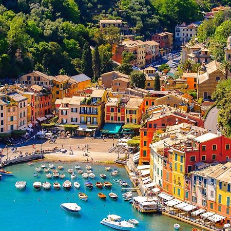 Portofino Appartamento Vista Mare Con Piscina Rapallo Dış mekan fotoğraf